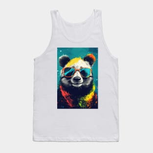 Summer Fun Panda Bear Tank Top